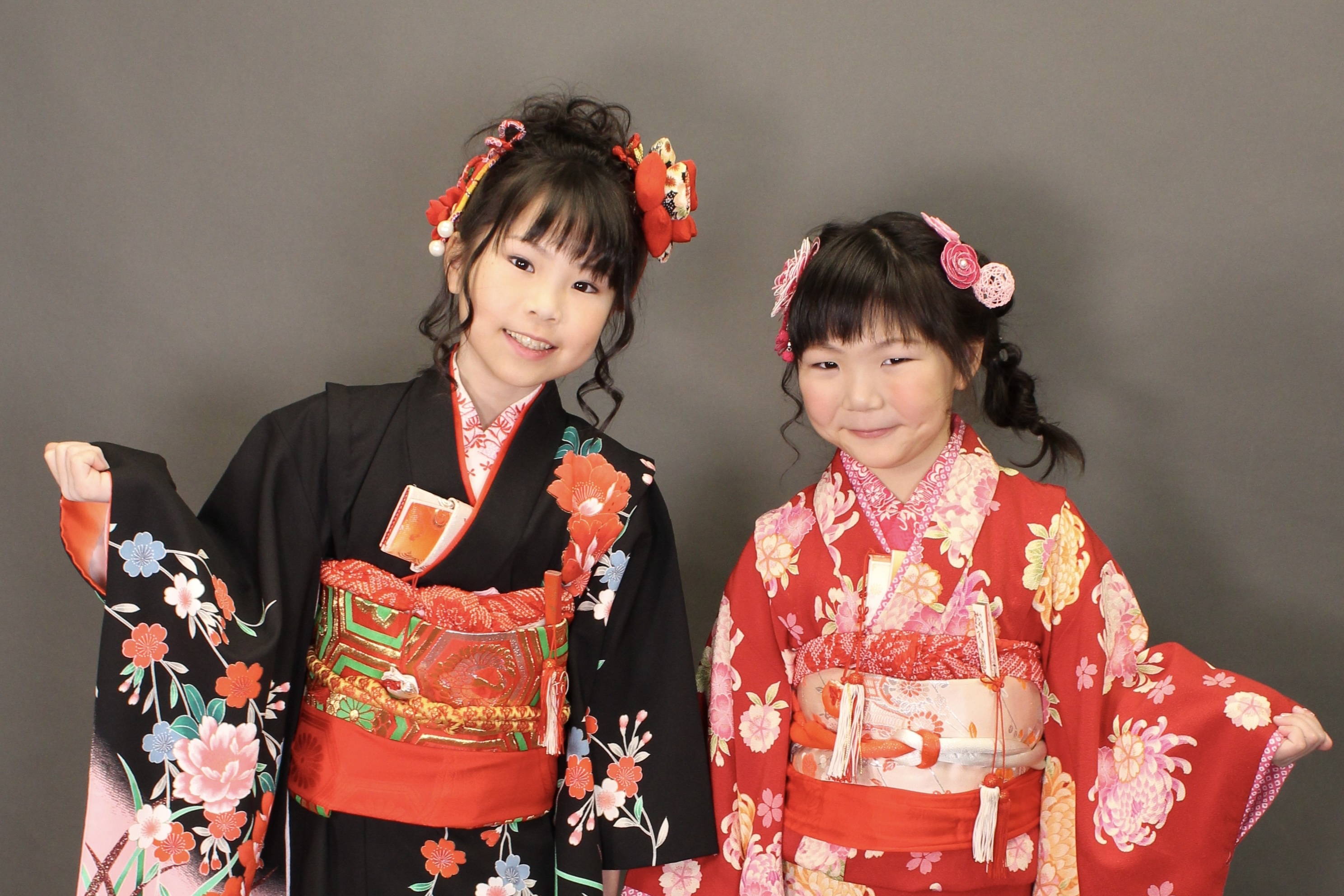 七五三／着付け／撮影